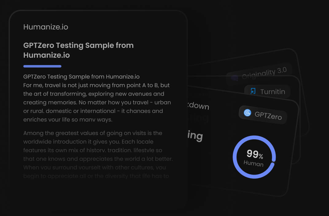 Built-In AI Checker